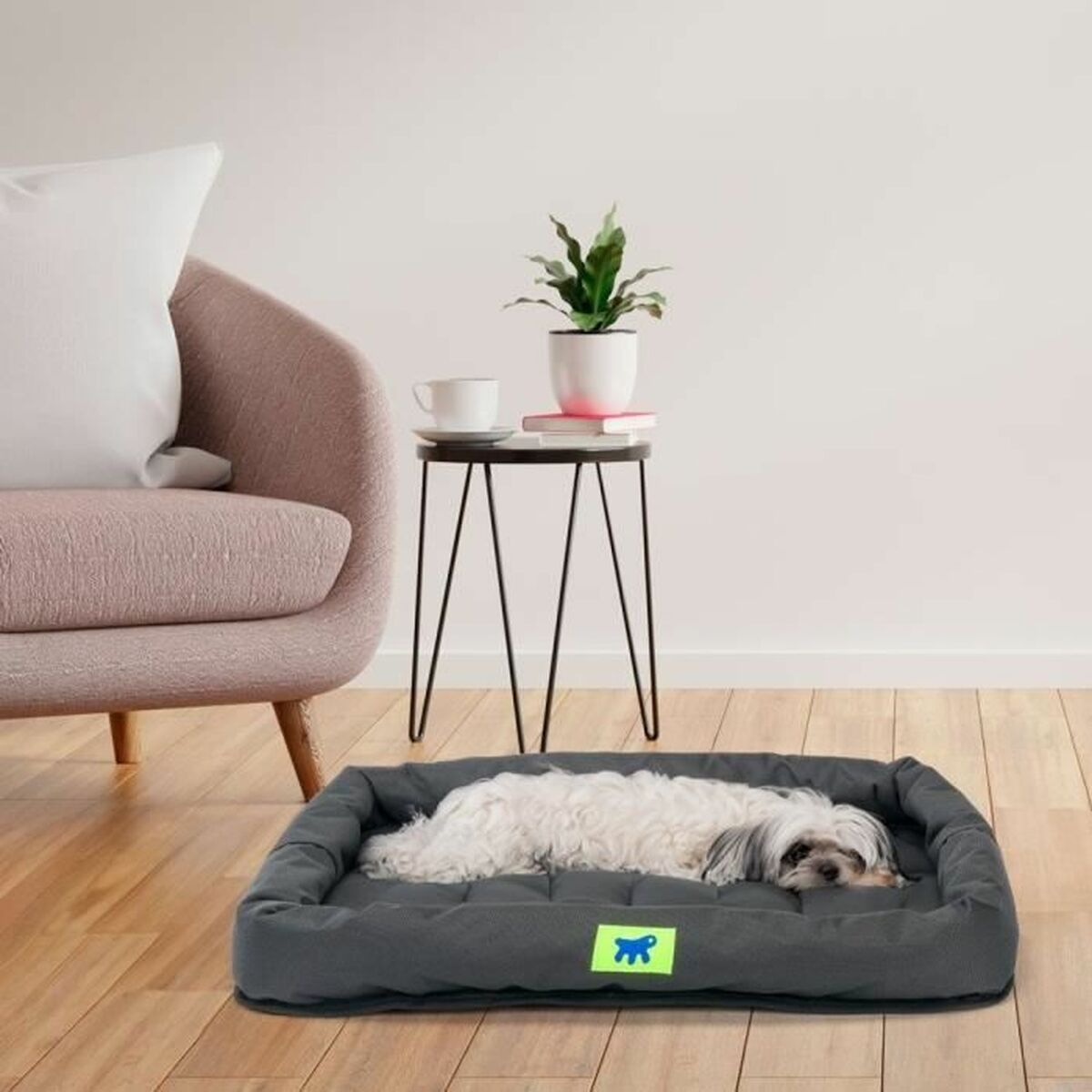 Dog Bed Ferplast Black-5