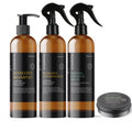 The Sensitive Skin Pack four-piece set, shampoo conditioner spray and balm